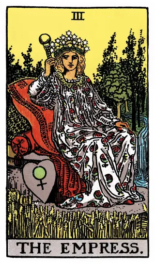 Die Herrscherin – Rider-Waite-Tarot
